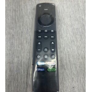 Amazon Fire TV Alexa Voice Remote 3rd Gen Black with Netflix Disney+ Hulu Button